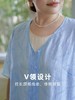 【群内福利】【开襟衬衫】邂逅低饱和薰衣草紫，温柔沉静，后背「薄背」立体抽褶温柔包容肩背，视觉显薄 商品缩略图4