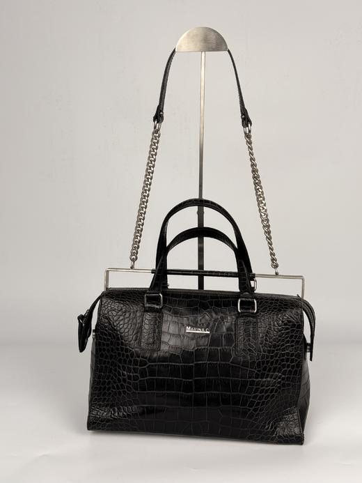【特价处理】玛丽娜-黑色鳄鱼皮纹 商品图1