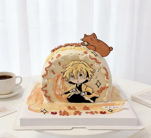 鬼灭之刃卡通蛋糕-低糖处理无添加 商品图3