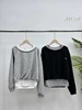 F0327100一包2件装春夏新款女士假两件小心机两穿卫衣 商品缩略图0