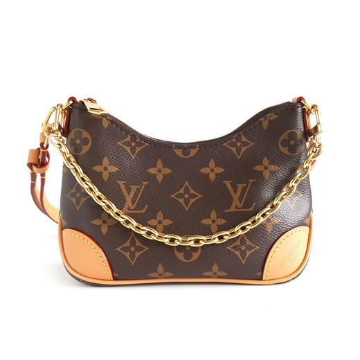 【98新闲置未使用】LV路易威登NANO BOULOGNE M25519NANO号老花Boulogne黄牛角单肩斜挎包女士250326NJS54 商品图0