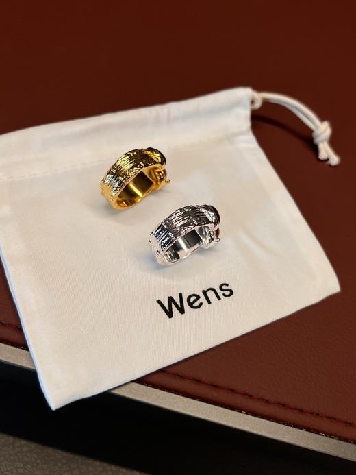 Wen*s  KISS系列 复古红玛瑙/虎眼石戒指 商品图8