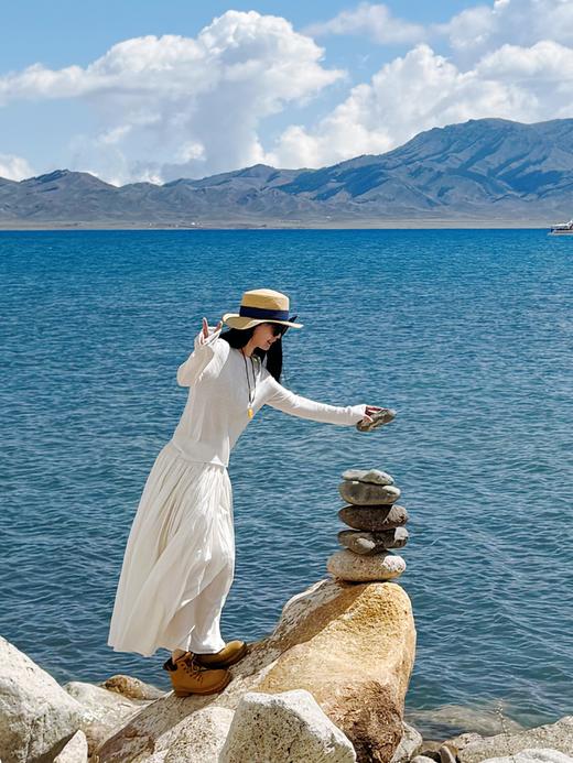 【100%精纺羊毛   肌理感树皮花一字领长袖】会呼吸的羊毛薄衫  预售7-10天 夏日羊毛系列 软糯亲肤敏感肌适用  高弹力包容各种身形  单穿、打底皆可适配多种场合 湖州仓 商品图9