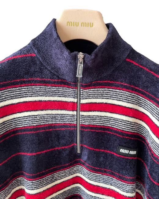 女款宽松条纹针织毛衣la017 商品图2