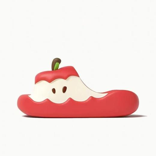 苹果拖鞋亲子款女外穿夏季卡通可爱一字拖家居室内洗澡防滑情侣凉拖24-41★娃娃优选 商品图5