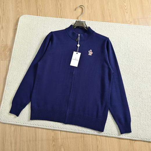 F032795春季男士新款羊毛混纺针织衫男装拉链外套 商品图5