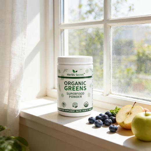 美国Herb’s Secret  SuperFood有機蔬果粉绿粉 300g 商品图3