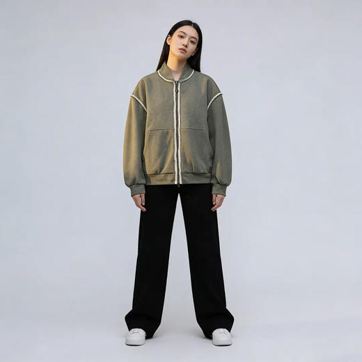 Schenvega情侣小香风大牌平替棒球服｜小香格纹路细腻又高级，低调中透着贵气感 商品图6