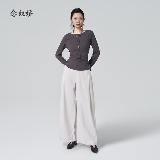 【商场同款】CNT6359 “ 大女主牛仔 ” 活性染料的云舞白 结合棉麻质感雅致大气 舒适有品质 商品图5