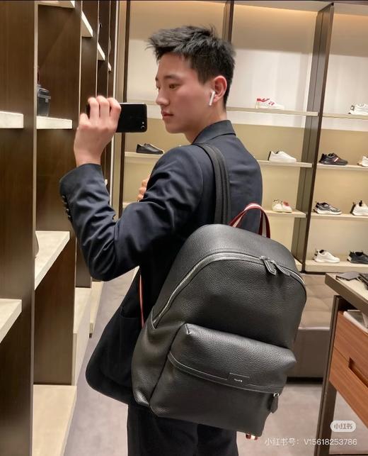 量少喜欢速度 BALLY轻奢粒面小牛皮双肩包 商品图2