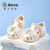 泰兰尼斯meta儿童凉鞋2026夏款女童软底闪灯包头女孩洋气公主单鞋M07X6B8766 商品缩略图4