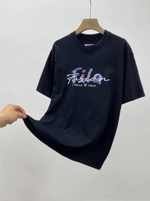 F032721夏季男女情侣款全棉面料亲肤柔软针织短袖T恤衫 商品图6