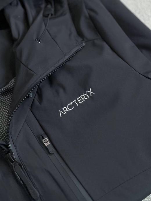 F032778软壳两色防水防风透气连帽休闲夹克外套冲锋衣 商品图9