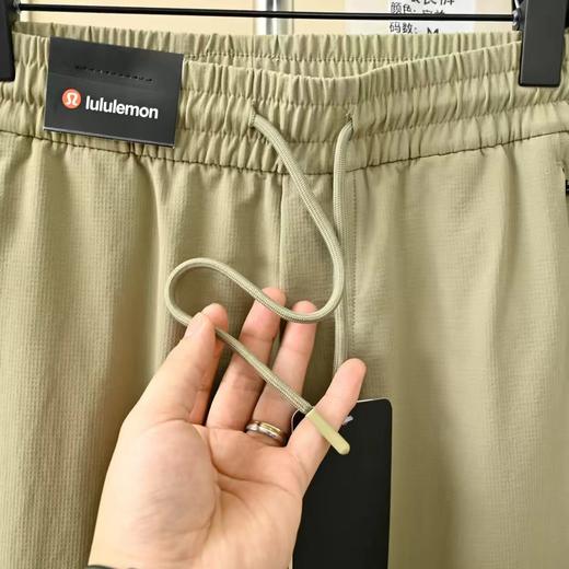 F032766春秋季新款轻量立体版型抽绳设计男士梭织长裤 商品图13