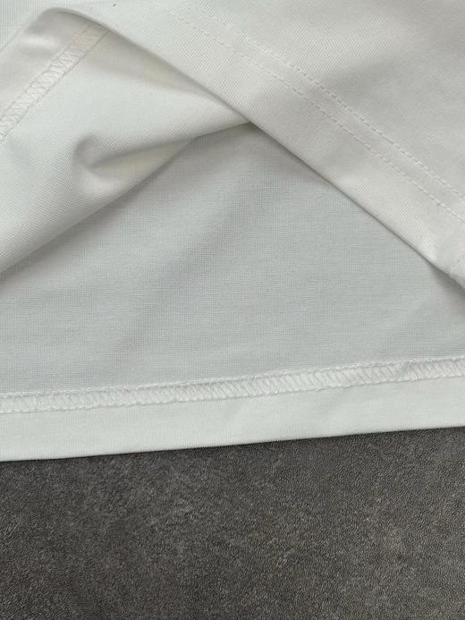 F032717简约运动休闲宽松百搭直喷印花女款短袖T恤 商品图5