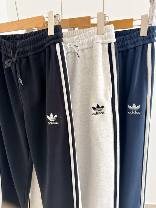 男女同款AD三叶草同款直筒束口针织长裤 商品图11