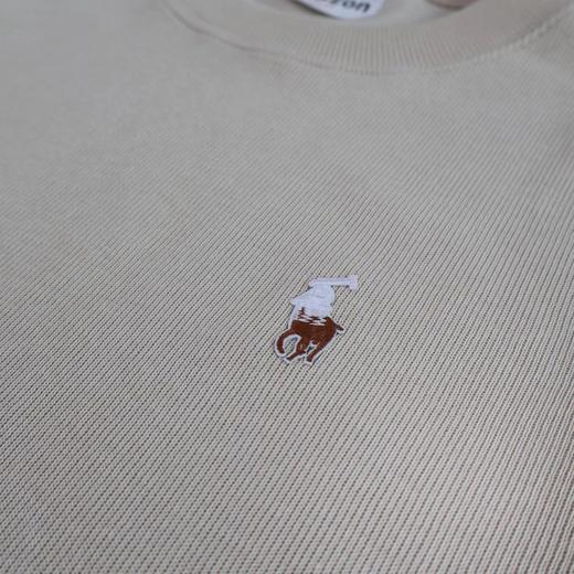 F032787春款胸前刺绣小标logo长袖打底休闲衫男女同款 商品图11