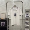 F032777休闲纯色领子小马刺绣半拉链新款镶边翻领男士POLO衫 商品缩略图11