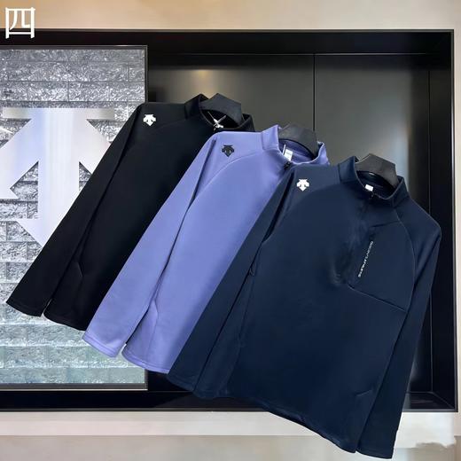 F0327120户外运动半拉链功能性卫衣长袖打底衫运动卫衣 商品图2