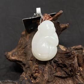 【快抱】【于田产和田玉95料猴挂件 29*18】出证书，发货1~5天，48小时鉴赏期