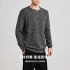 墨麦客男装一粒扣圆领毛衣男新款简约基础男士针织衫22001 商品缩略图1