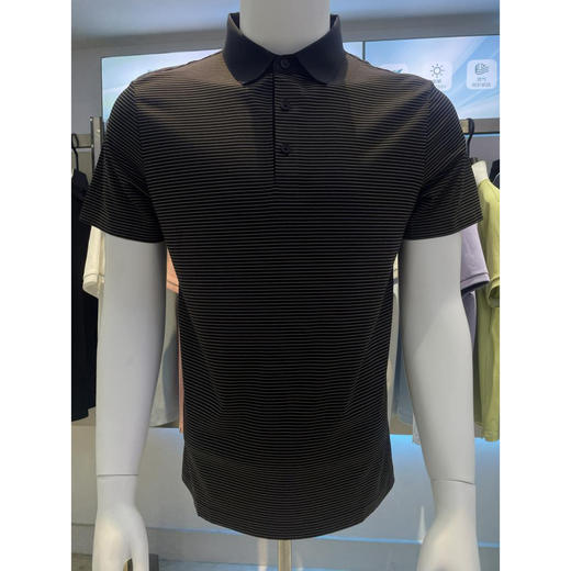 夏季男士100%纯棉丝光商务休闲纯色经典款短袖翻领POLO衫   XYD-8959 商品图2