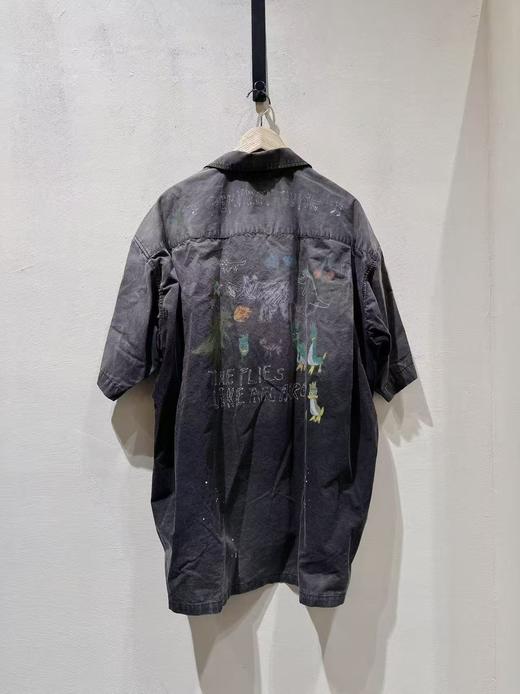 男款涂鸦短袖衬衫hu019 商品图1