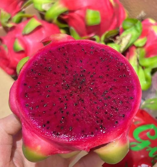 越南红心A级大包大红心火龙果顺丰包邮*6斤 3-4粒 商品图0