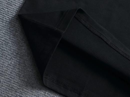 F032754休闲宽松男女同款日常通勤字母刺绣工艺圆领短袖T恤 商品图10