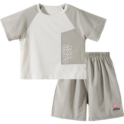 贝贝怡男童夏季冰感短袖套装ZB2FT013 商品图7