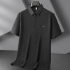 【DDP】【莱赛尔棉】大依优型大码男装夏季半拉链短袖POLO衫商务休闲T恤 商品缩略图2