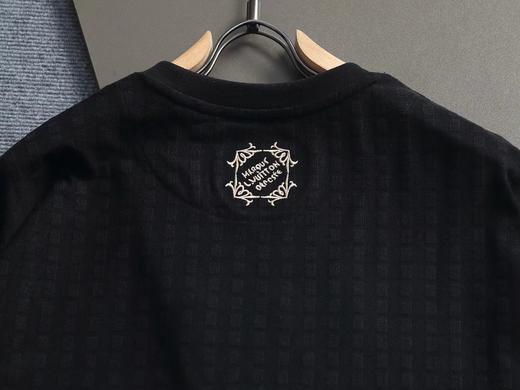 F032756满印刺绣百搭耐看休闲简约宽松版型圆领短袖T恤 商品图5