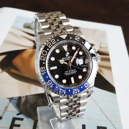 【95新】ROLEX 劳力士126710blnr-0002天文台认证自动机械机芯日期显示40MM（男款）格林尼治型II系列蚝式钢230326NJS06 商品图2