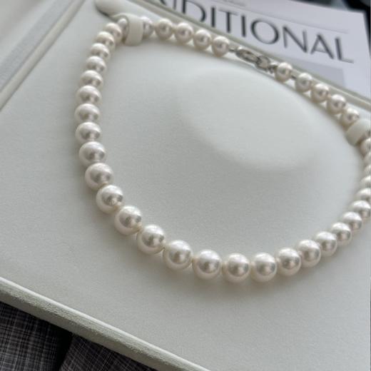 ji光爱迪生珍珠项链 澳白即视感 9-11mm 正圆微瑕 商品图2