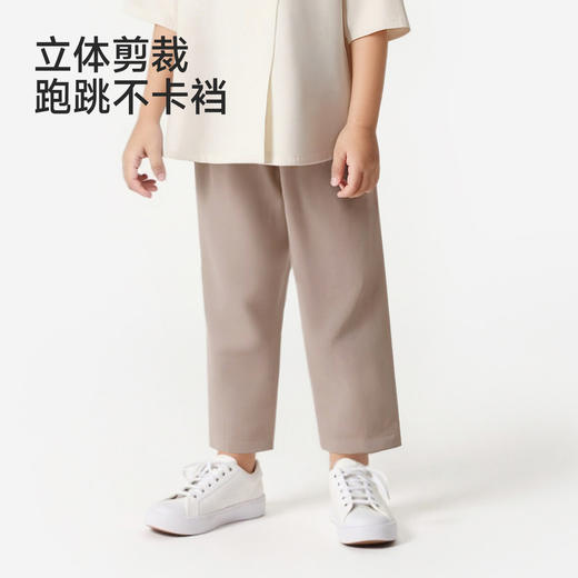 【高定系列】英氏儿童裤子春夏新款长裤男女童休闲外穿长裤百搭 商品图2