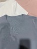F0327113春夏氛围感糖果色系纯色舒适柔软圆领短袖T恤 商品缩略图2