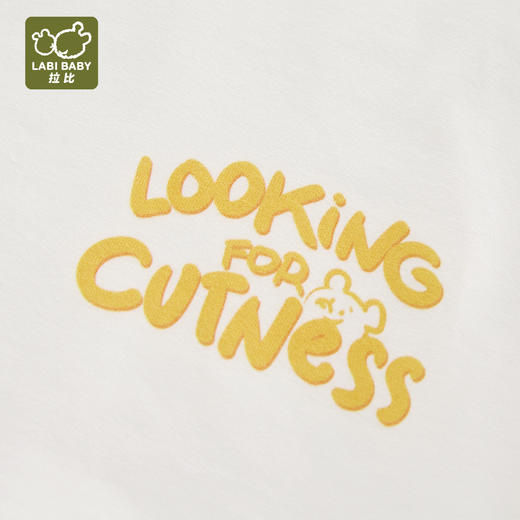 拉比童衣夏拉比熊圆领上衣j6LZBC100427 商品图5