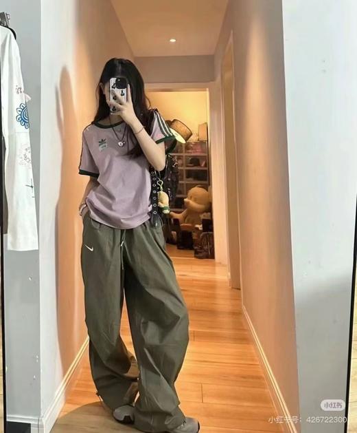 F032779夏季新款圆领印花挺括有型拉条运动休闲短袖T恤 商品图9