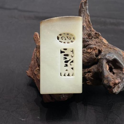 【快抱】【于田产和田玉子料家墙挂件 61*34】出证书，发货1~5天，48小时鉴赏期 商品图2