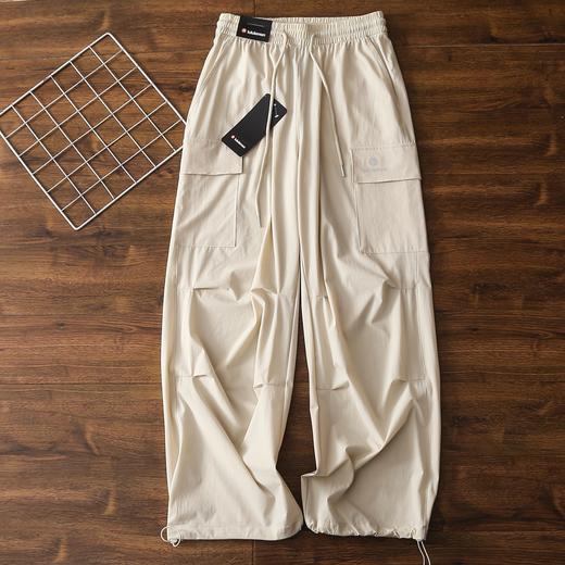 情侣款！26新春季潮流露家工装裤情侣同款休闲运动卫裤直筒裤 商品图3