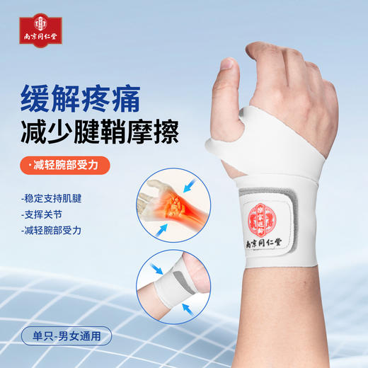 南京同仁堂*乐家遐龄 夏季无痕护腕 商品图3