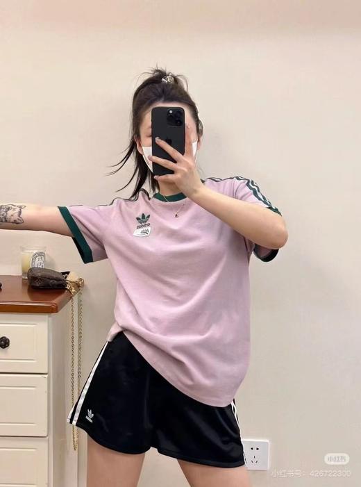 F032779夏季新款圆领印花挺括有型拉条运动休闲短袖T恤 商品图8