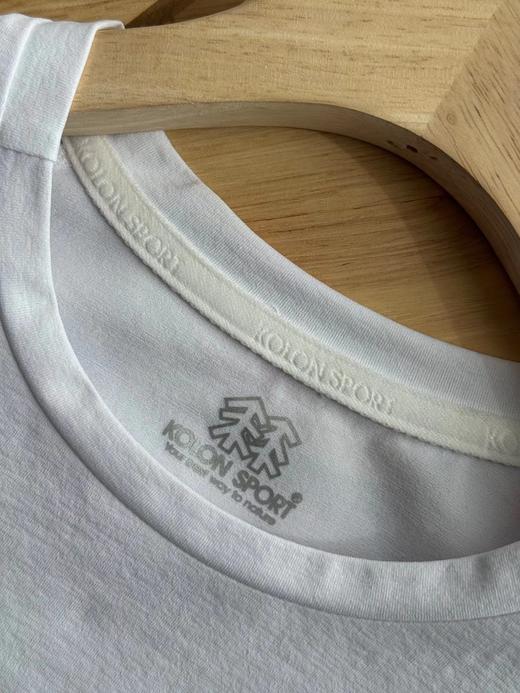 F032764女款休闲百搭无缝一体织圆领日常上衣针织短袖T恤 商品图9