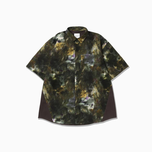 ROA x and wander breathable 联名款山脉迷彩印花机能性短袖衬衫 商品图4