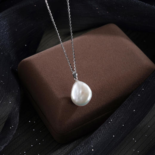 子佩集【潮汐诗心‌】银S925珍珠惜王妃套链项链【ZZXL042】巴洛克2602 商品图1