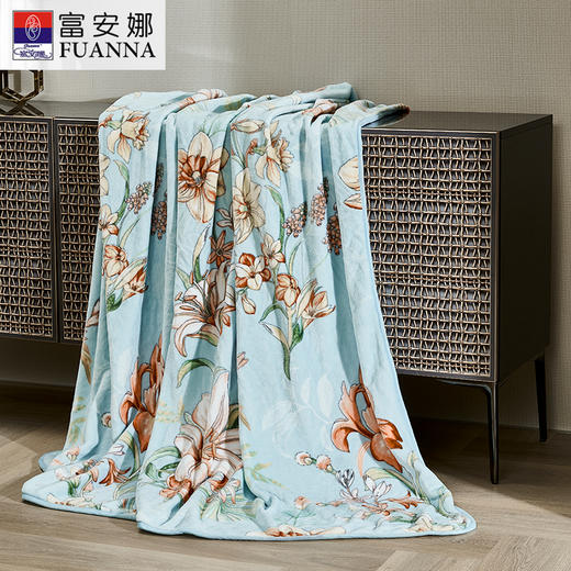 富安娜 法兰绒毯-忆辰音 商品图0