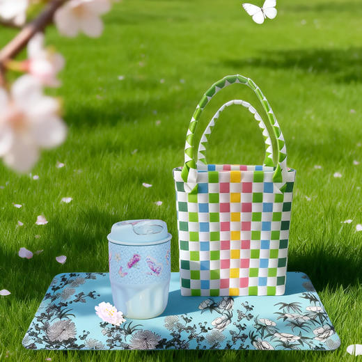 故宫角楼咖啡踏春芳系列保温杯冻干咖啡粉桌垫 商品图0