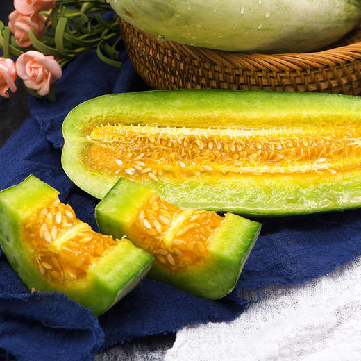 【羊角蜜瓜 】 绵中带脆 脆嫩无渣 清甜美味 商品图2