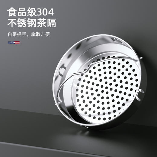 MACAIIROOS迈卡罗 双层玻璃杯350ML MC-8311BW 商品图1