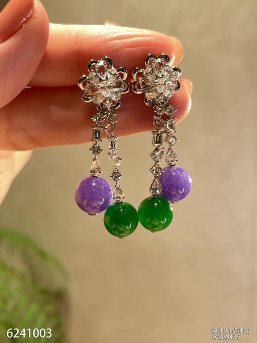 双珠耳坠【6241003】具体价格微信咨询 商品图1